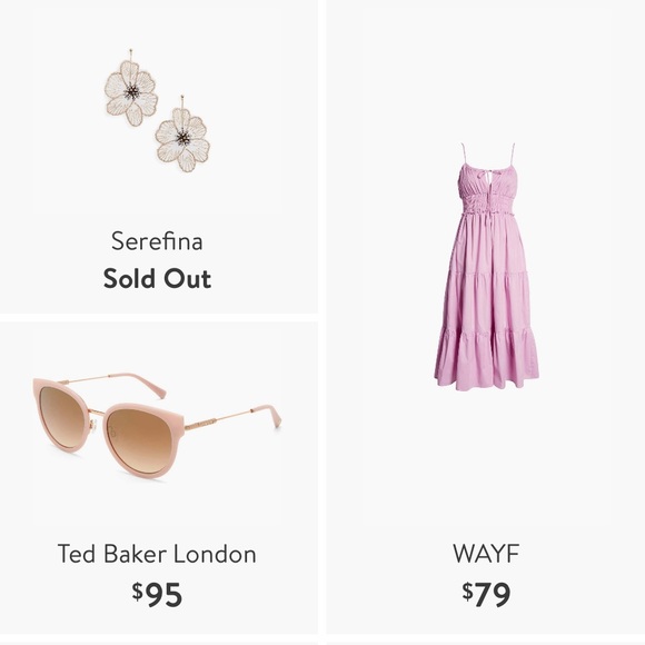 EUC Serefina Flower Statement Drop Earrings from Nordstrom. GORGEOUS!! - Picture 3 of 5